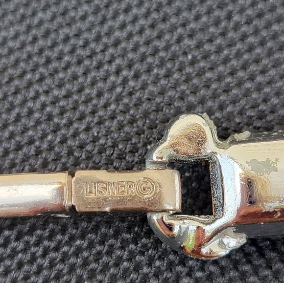 Lisner Bracelet ~ Vintage Faux Sapphire ~ Aurora Borealis ~ Pretty! *See Notes* - Picture 10 of 16